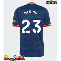 Camisa de Futebol Arsenal Mikel Merino #23 Equipamento Secundário 2026-27 Manga Curta